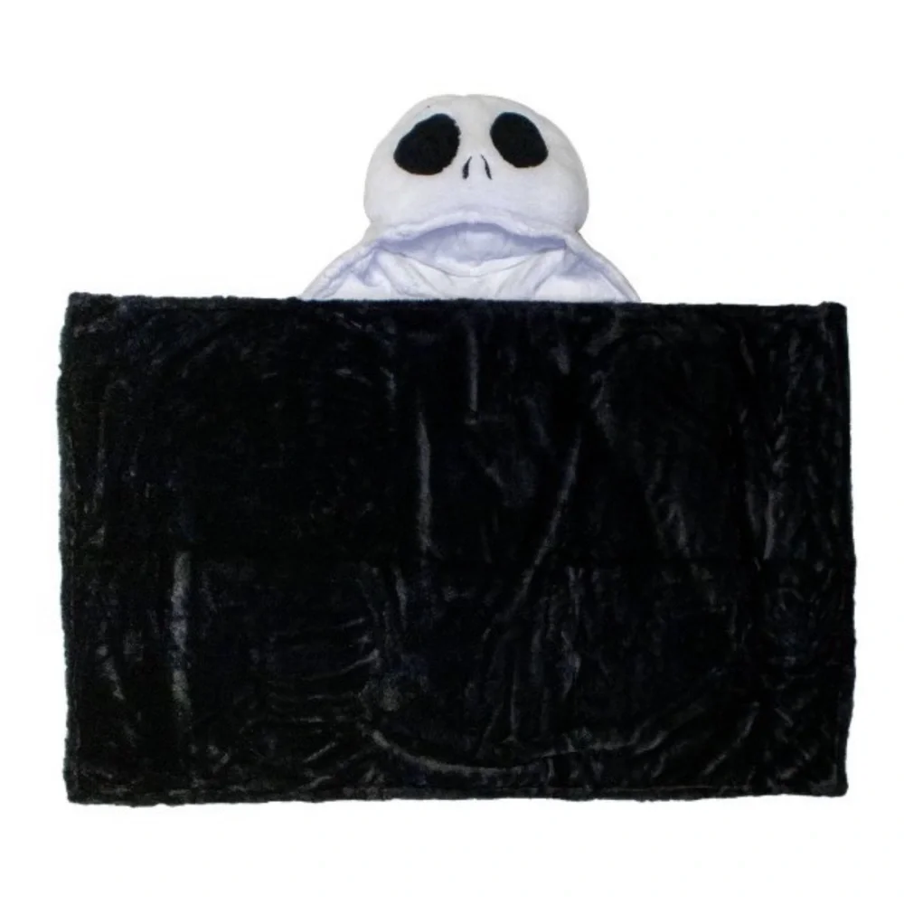 NWT jack skellington night before Christmas hooded towel 30”x50” Disney